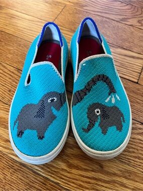 Rothy’s kids girls boys elephant sneaker slip on 11 toddler